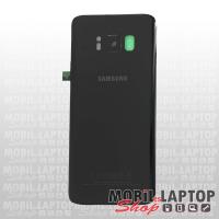 Akkufedél Samsung G955 Galaxy S8 plus fekete