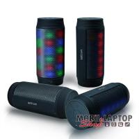 Astrum Bluetooth hangszóró beépített mikrofonnal, 5 színű LED fénnyel A12523-B ST230 BK