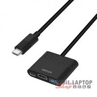 Astrum DA620 USB-C 3.1 - HDMI + USB-C + USB 3in1 adapter fekete