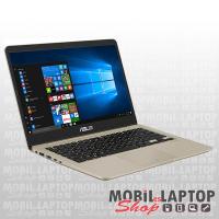 ASUS VivoBook S410UN-EB041T 14" FHD ( Intel Core i5-8250U, 8GB RAM, 1TB HDD+128GB SSD, Win10 ) arany