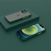 Cellect CEL-MATT-IPH1354-GO iPhone 13 Mini zöld-narancs műanyag tok