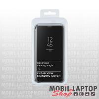 Flippes tok Samsung A505/A507/A307 Galaxy A50/A50s/A30s oldalra nyíló fekete Clear View Cover