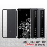 Flippes tok Samsung G988 Galaxy S20 Ultra ( 6,9" ) szürke oldalra nyíló Clear View Cover EF-ZG988CJE