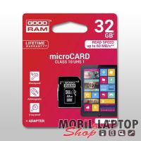 GOODRAM 32GB Micro SD memóriakártya adapterrel
