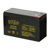 Honnor Security HS12-7 12V/7Ah zárt gondozásmentes AGM akkumulátor