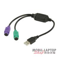 Kábel PS2-USB Átalakító 0,2 méter VLCP60830B03