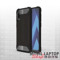 Kemény hátlap Samsung A307/A505/A507 Galaxy A30s/A50/A50s ütésálló műanyag + gumi fekete
