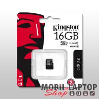 Kingston 16GB SD micro (SDHC Class 4) (SDC4/16GBSP) memória kártya adapterrel