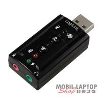 LogiLink UA0078 USB 2.0 külső hangkártya 7.1 csatornás