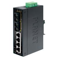 PLANET ISW-621TS15 DIN sínre szerelhető 4port 10/100Mbps nem menedzselhető ipari switch