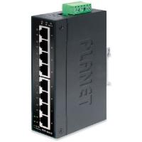 PLANET ISW-801T DIN sínre szerelhető 8port 10/100Mbps nem menedzselhető ipari switch