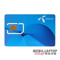 SIM kártya Telenor REGISZTRÁLATLAN 0Ft lebeszélhető