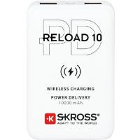 SKROSS Reload10 10Ah power bank USB/ wireless töltéssel