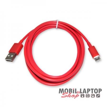 Adatkábel univerzális Micro USB piros