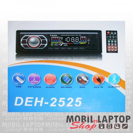 Autórádió CDX-2525 USB, FM, SD, AUX, MP3, Bluetooth