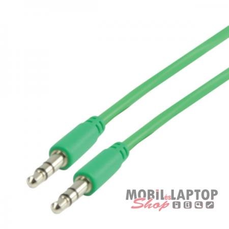 Kábel Jack A-A 3,5mm 1 méter zöld VLMP22000G1.00 / CAGP22005GN10