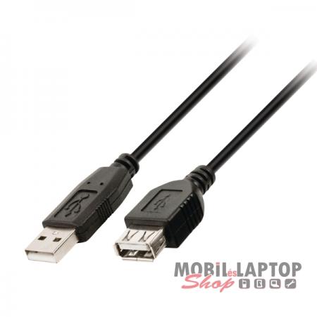 Kábel USB A-B Hosszabító 3 méter CABLE-143/3HS / VLCP60011B30 / CCGT60010BK30