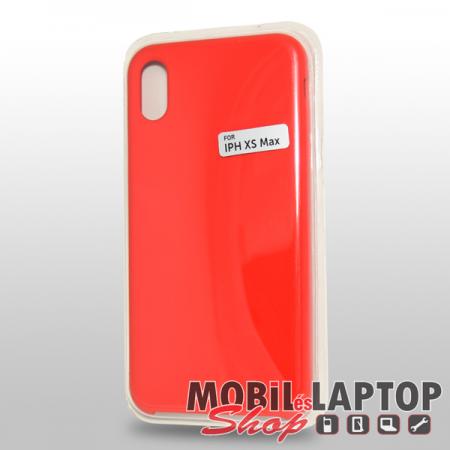 Szilikon tok Apple iPhone XS Max ( 6,5" ) Soft Touch piros