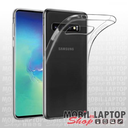 Szilikon tok Samsung G970 Galaxy S10e ( 5,8" ) ultravékony átlátszó