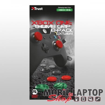Trust GXT264 Xbox One kontroller csúszásgátló gumi borítás piros, fekete, szürke, zöld