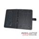 Tok mappa tablet 10" univerzális billentyűzetes Micro USB fekete