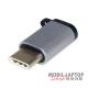 Univerzális USB / USB Type-C átalakító OTG adapter fekete/ezüst