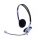 Genius HS-02B jack mikrofonos PC fekete-lila headset