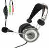 Genius HS-04SU jack mikrofonos PC ezüst headset
