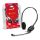 Genius HS-200C jack fekete headset