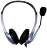 Genius HS-04S jack mikrofonos PC fekete headset