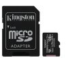 Kingston 128GB SD micro Canvas Select Plus (SDXC Class 10 A1) (SDCS2/128GB) memória kártya adapterre