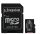 Kingston 128GB SD micro Canvas Select Plus (SDXC Class 10 A1) (SDCS2/128GB) memória kártya adapterre