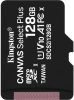 Kingston 128GB SD micro Canvas Select Plus (SDXC Class 10 A1) (SDCS2/128GB) memória kártya adapterre