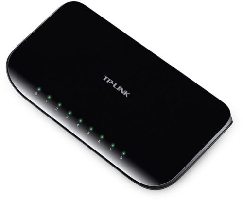 TP-Link TL-SG1008D 8port 10/100/1000Mbps LAN nem menedzselhető asztali Switch