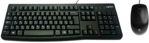 Logitech MK120 HUN fekete USB billentyűzet + egér