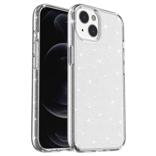 Szilikon tok Apple iPhone 13 Mini ( 5,4" ) csillámos átlátszó