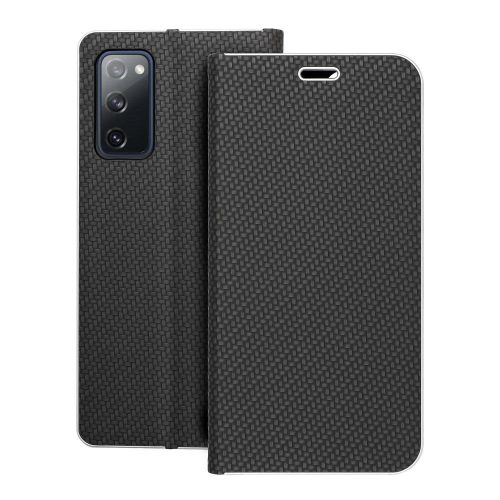 Flippes tok Samsung G780 Galaxy S20FE ( 6,5" ) fekete oldalra nyíló