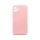 Szilikon tok Xiaomi Redmi 9A / 9AT kamera takarós matt rózsaszín