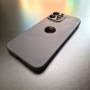 Szilikon tok Apple iPhone 13 Pro Max ( 6,7" ) ultravékony matt fekete
