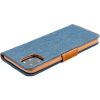 Flippes tok Apple iPhone 14 ( 6,1" ) Canvas kék oldalra nyíló