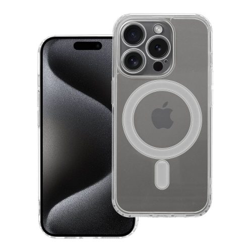 Szilikon tok Apple iPhone 12 / 12 Pro ( 6,1" ) MagSafe támogatással átlátszó