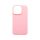 Szilikon tok Apple iPhone 11 Pro Max ( 6,5" ) ultravékony matt rózsaszín