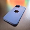 Szilikon tok Apple iPhone 11 Pro ( 5,8" ) ultravékony matt kék
