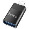 Univerzális Apple Lightning / Type-C anya átalakító OTG adapter hoco. UA17