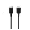 Adatkábel Samsung USB Type-C - Type-C fekete 2m ( EP-DW767JBE )