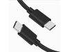 Adatkábel univerzális Type-C - Type-C 40W 2m fekete