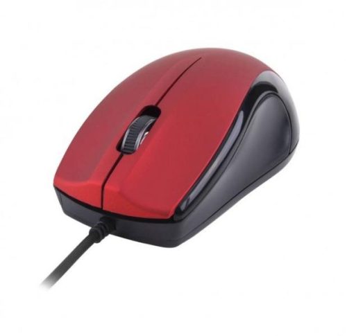 Astrum MU110 fekete - piros USB optikai egér