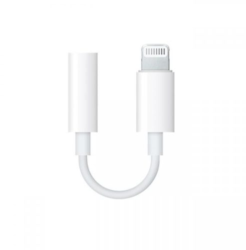 Apple iPhone 7 / 8 / X. lightning 8pin - 3,5mm jack átalakító adapter ( A1749 ) MMX62ZM/A