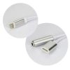 Adapter Apple lighting 8-pin és 3,5mm Jack (anya) / Apple lightning 8-pin (apa) átalakító adapter
