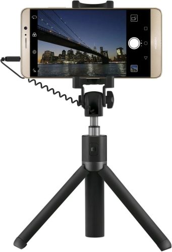 Huawei Tripod Selfie Stick univerzális fekete alumínium selfie bot (46,5cm) és tripod ( AF14 )